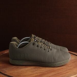 NOBULL Sneakers Unisex SZ M11.5 W13 Green Outwork Training Athletic Shoes READ